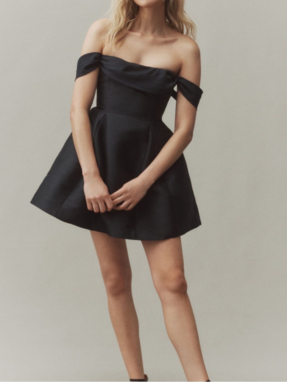 New BHLDN Lydia Off-The-Shoulder Corset Mini Dress Size Small - Picture 3 of 12